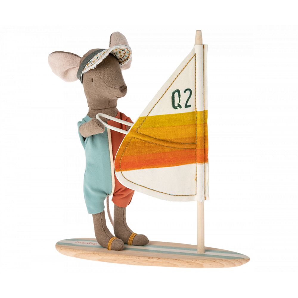 SOURIS SURFER GRAND FRERE -Maileg