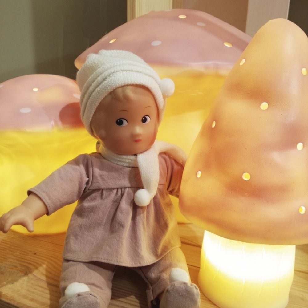 LAMPE CHAMPIGNON PETIT VINTAGE PINK