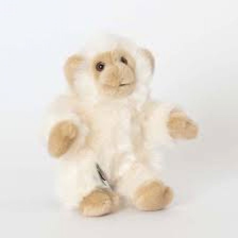SINGE MARCEL CREME 35 CM -La Pelucherie