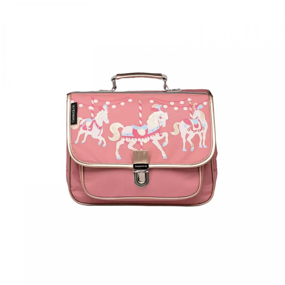 CARAMEL & CIE - CARTABLE DE 32 CM-CARROUSEL