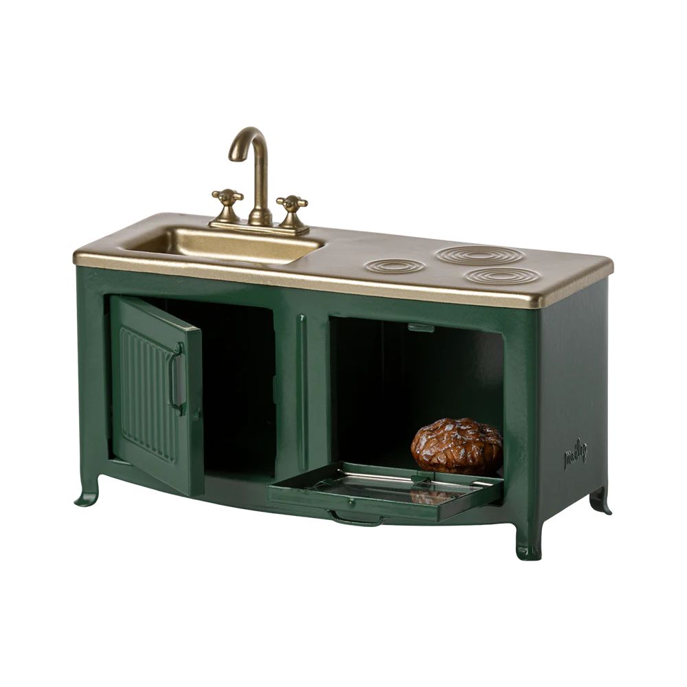 MEUBLE DE CUISINE - DARK GREEN