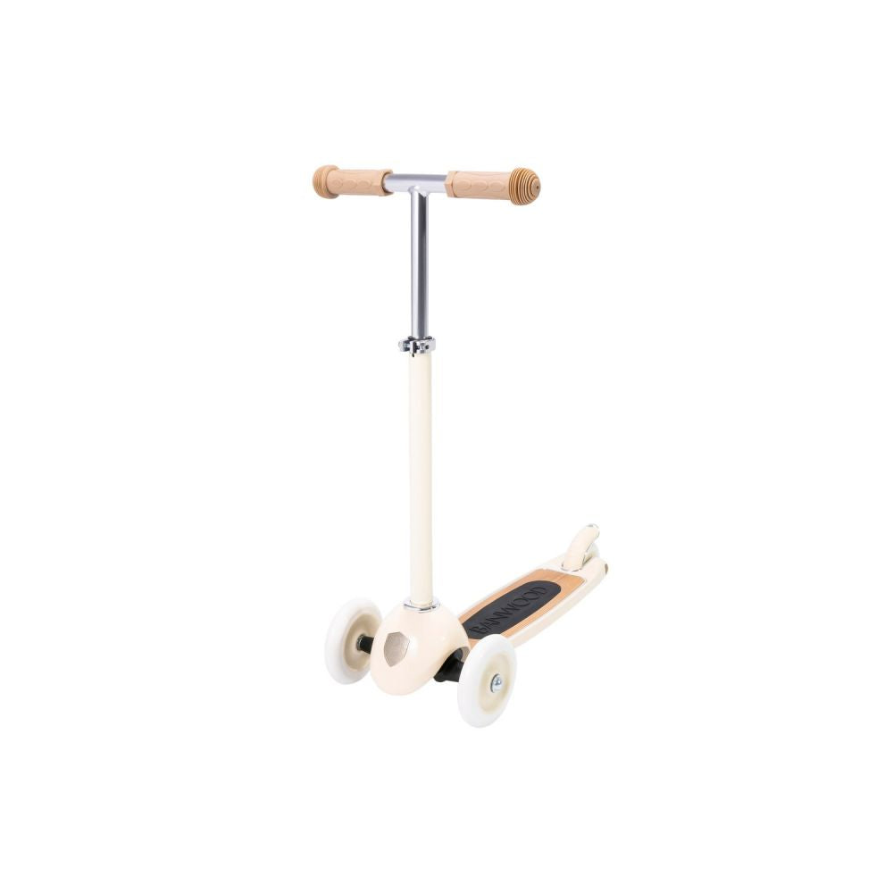 TROTTINETTE VINTAGE 3 ROUES CREME -Banwood