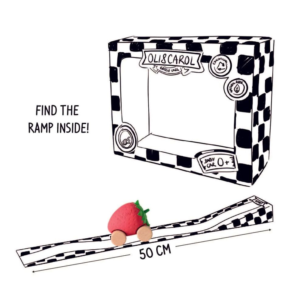 SWEETIE LA VOITURE FRAISE