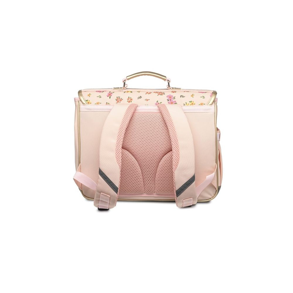CARAMEL & CIE - CARTABLE MOYEN LIBERTY BUTTERFLY ROSE