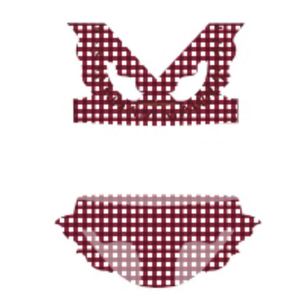 MAILLOT 2 PIECES ROMY - RED VICHY