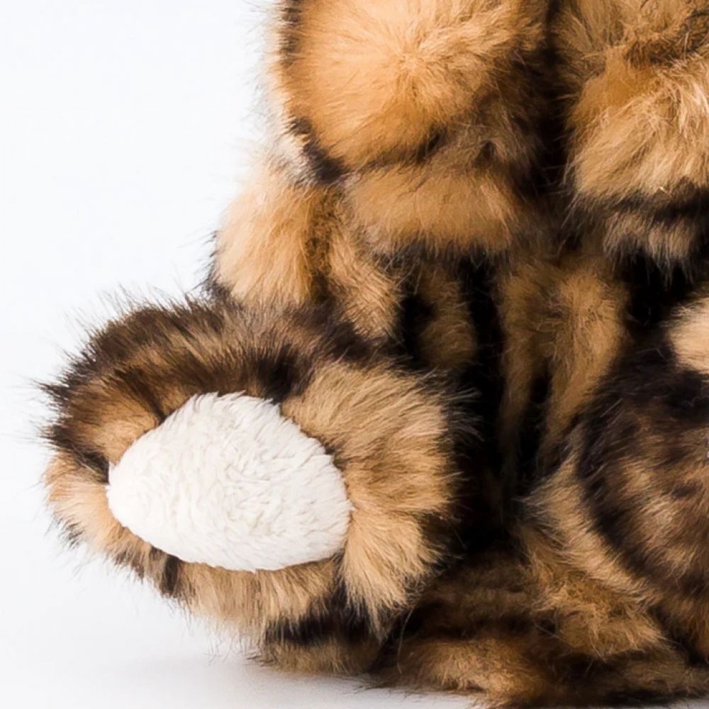 CHAT GUSTAVE BOULE TIGRE 25CM -La Pelucherie