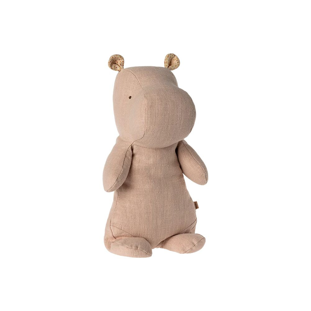 SAFARI FRIENDS, HIPPO, MEDIUM - ROSE CLAIR -Maileg