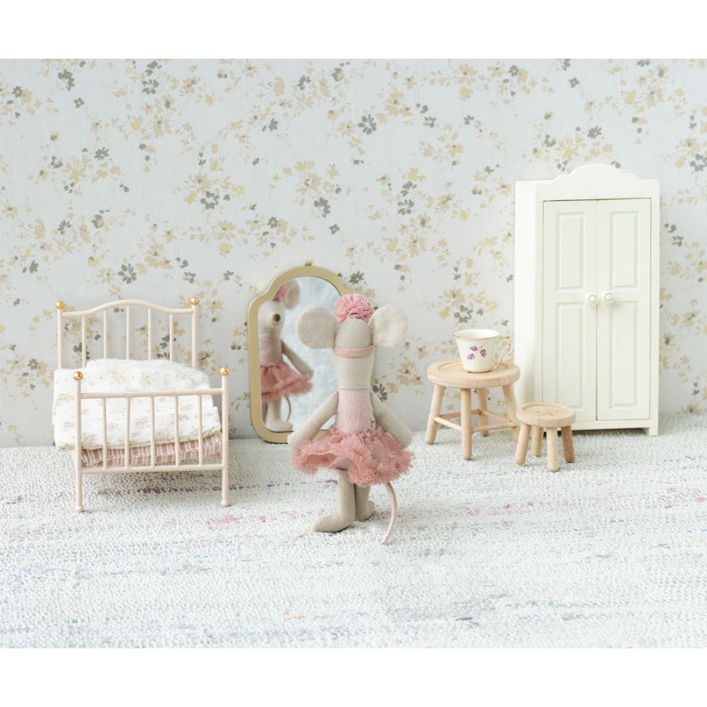 MAILEG - DANSEUSE BALLERINE SOURIS, PETITE SOEUR ROSE
