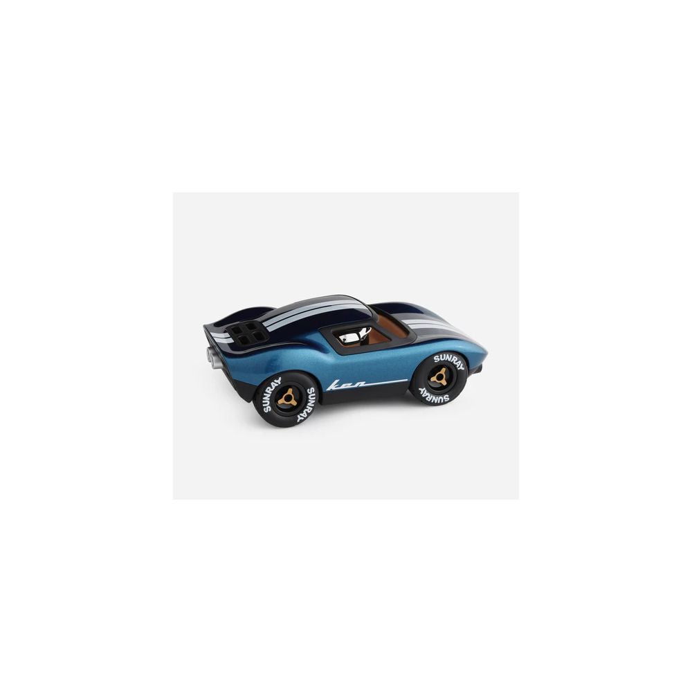VOITURE MINI KEN CASH BLANC/BLEU 17,4CM -Playforever