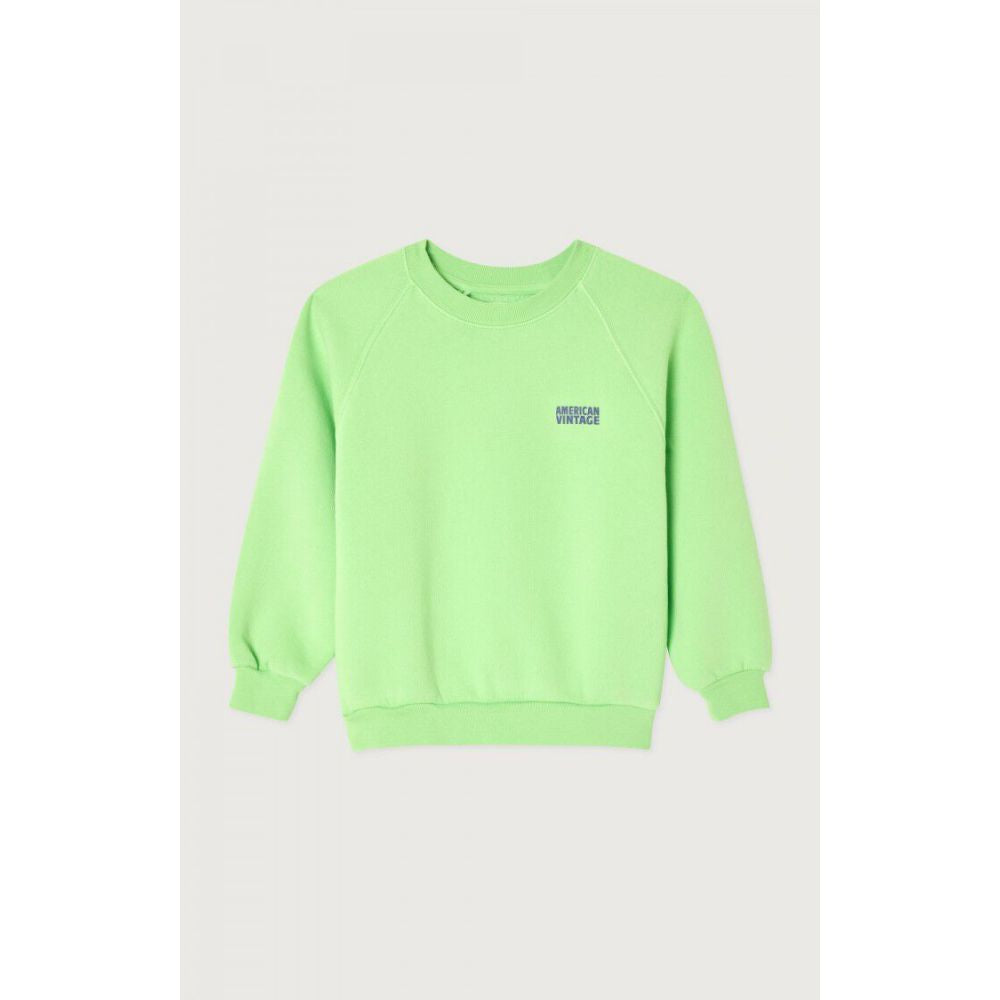 SWEAT ML COL ROND AMANDIER VINTAGE 7+