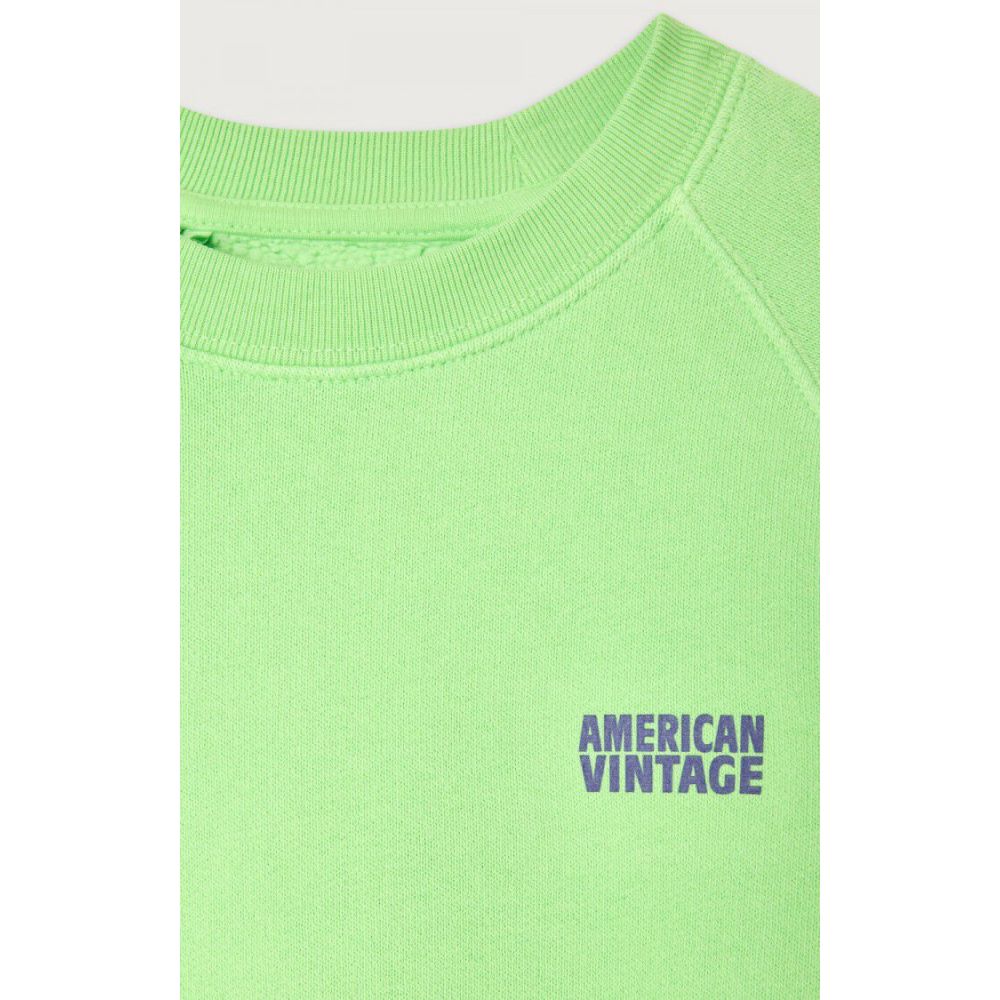 SWEAT ML COL ROND AMANDIER VINTAGE 7+