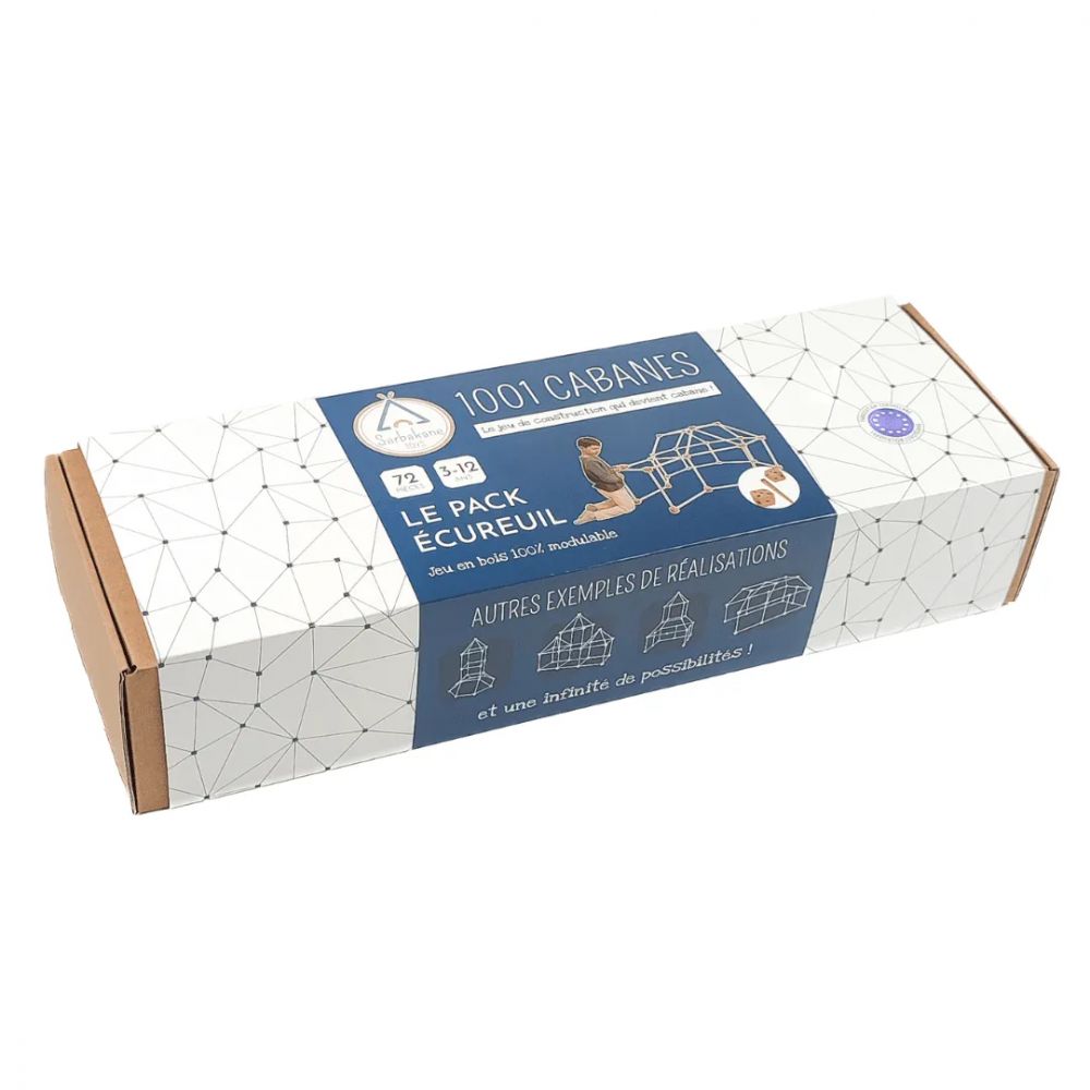 PACK ECUREUIL - 72 PIECES
