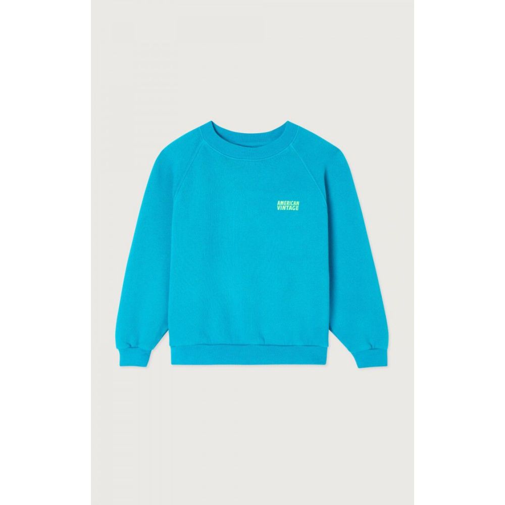 SWEAT ML COL ROND TROPICAL VINTAGE 7+