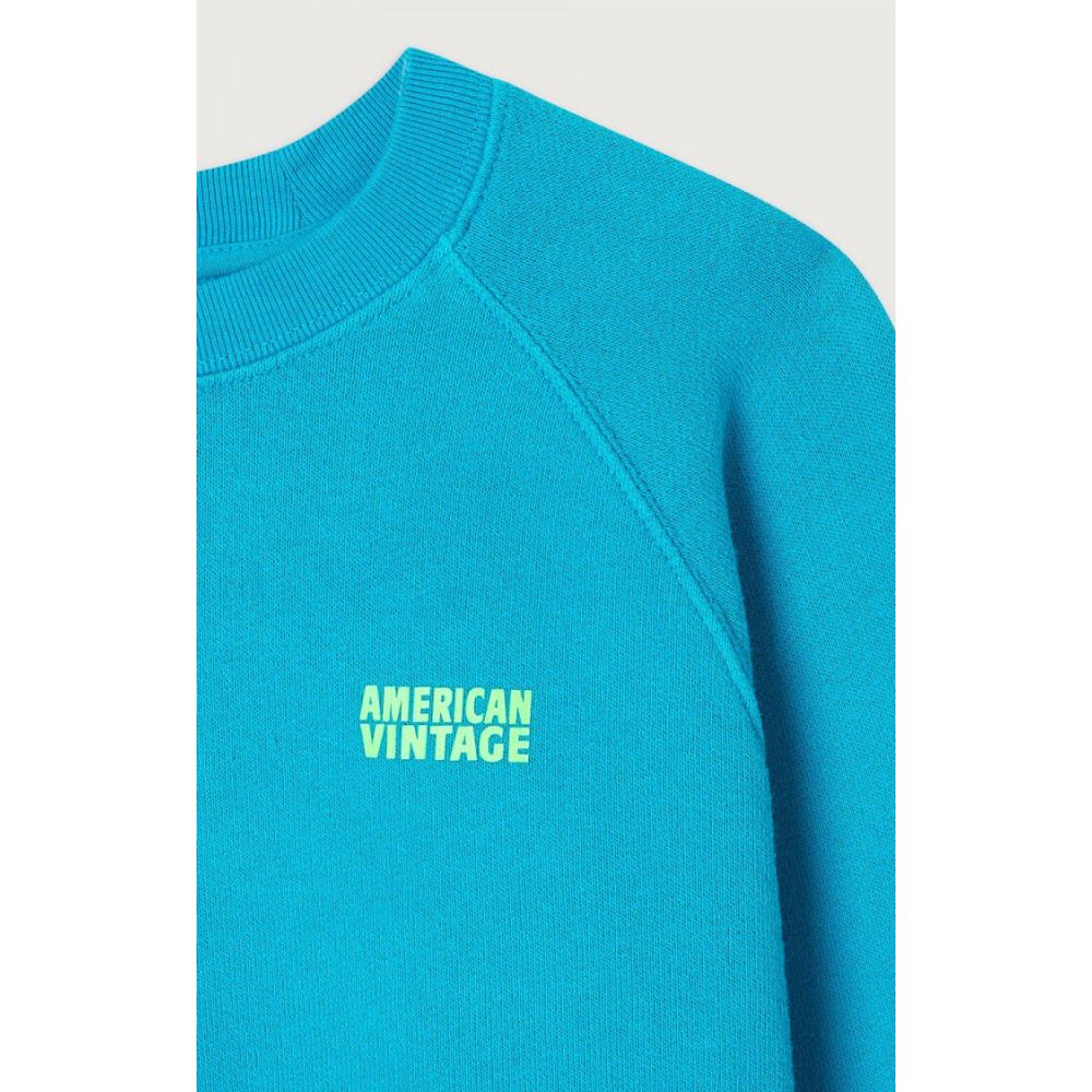 SWEAT ML COL ROND TROPICAL VINTAGE 7+