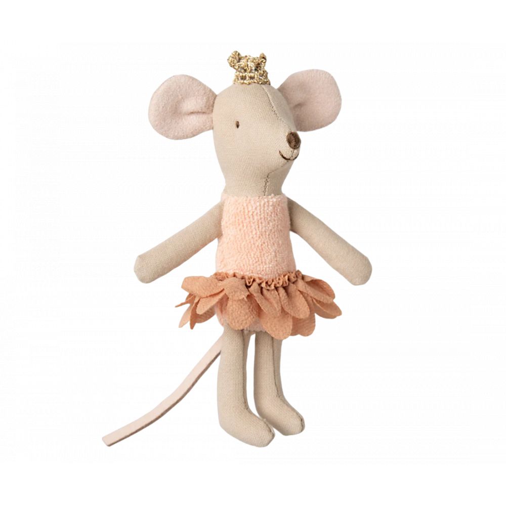 SOURIS PRINCESSE PETITE SOEUR DANS SA BOITE D'ALLUMETTES