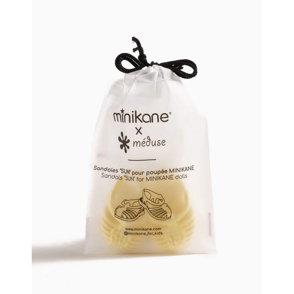 MINIKANE - GORDIS - SANDALES DE PLAGE SUN BLANC
