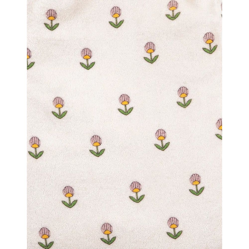 TURBULETTE A COLLERETTE EN EPONGE FLEURS DOUCES EMILE ET IDA