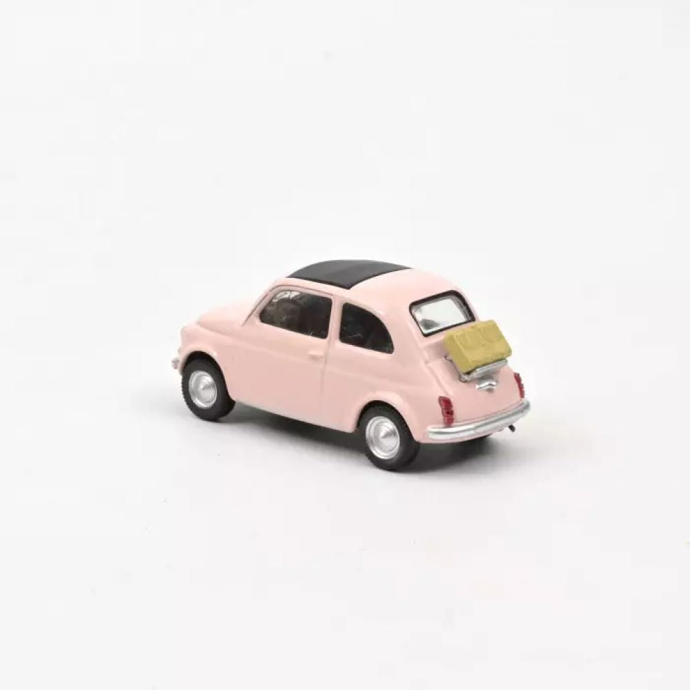 FIAT 500 F 1965 ROSE CLAIR 1/43