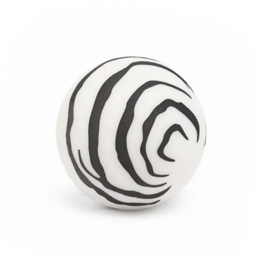 BALLE REBONDISSANTE ZEBRE 43MM