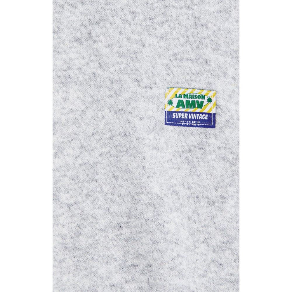 SWEAT GRIS CLAIR CHINE 7+