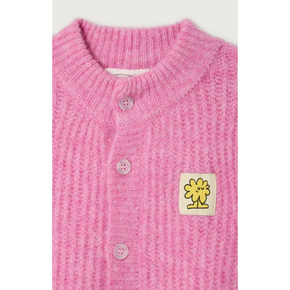 GILET ROSE BUBBLE CHINE 7+