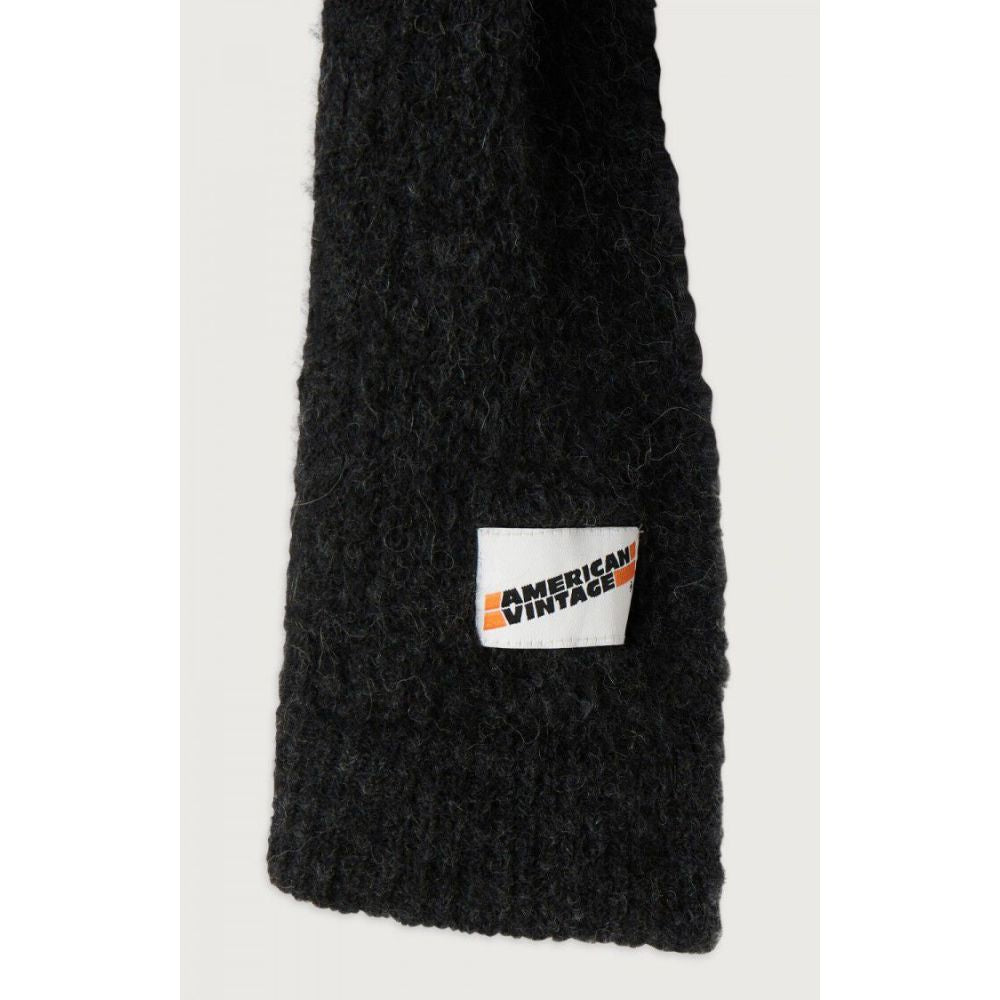 AMERICAN VINTAGE - ECHARPE CHARCOAL MELANGE