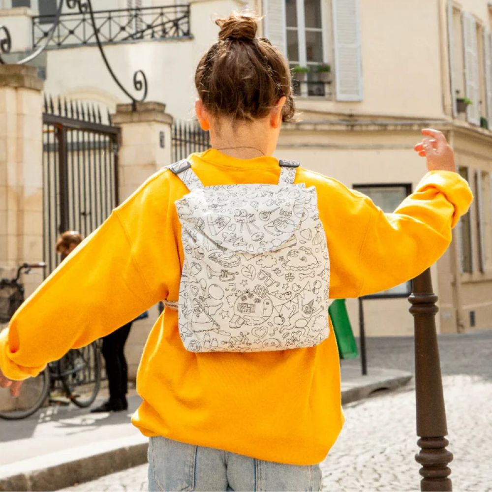 SAC A DOS A COLORIER -Omy