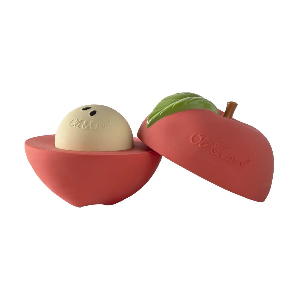 POMME JOUET A EMPILER & BALLE SONORE