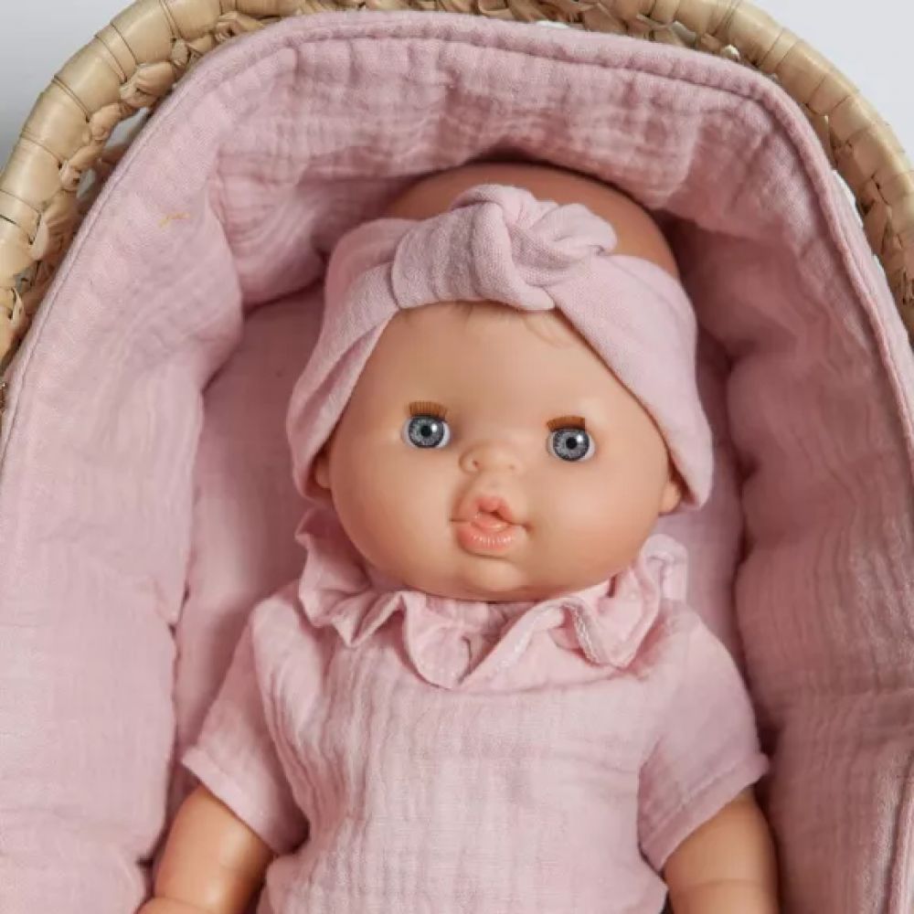 WOOKIDS TOYS - NACELLE OSIER POUPEE BOBBLE ROSE
