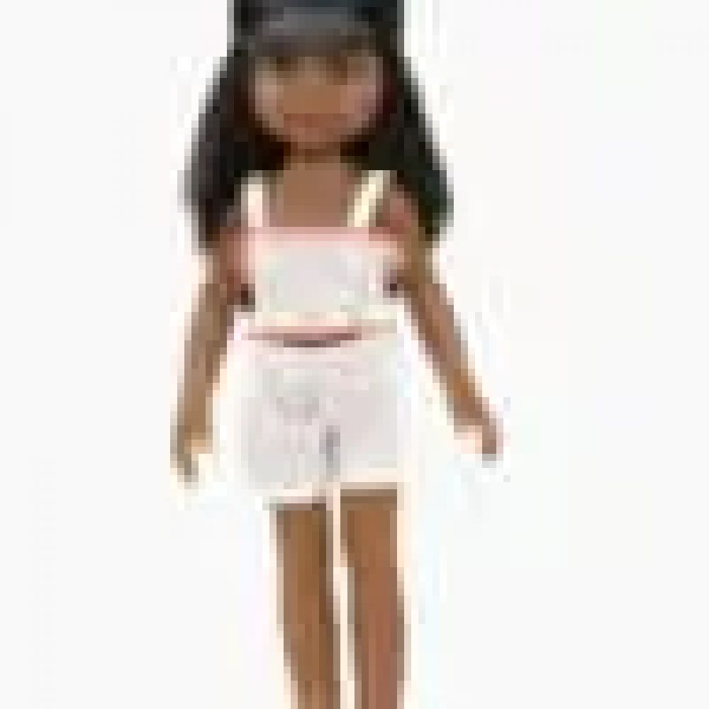 MINIKANE - AMIGAS - MAILLOT DE BAIN RETRO 2 PIECES BLANC AVEC POCHON