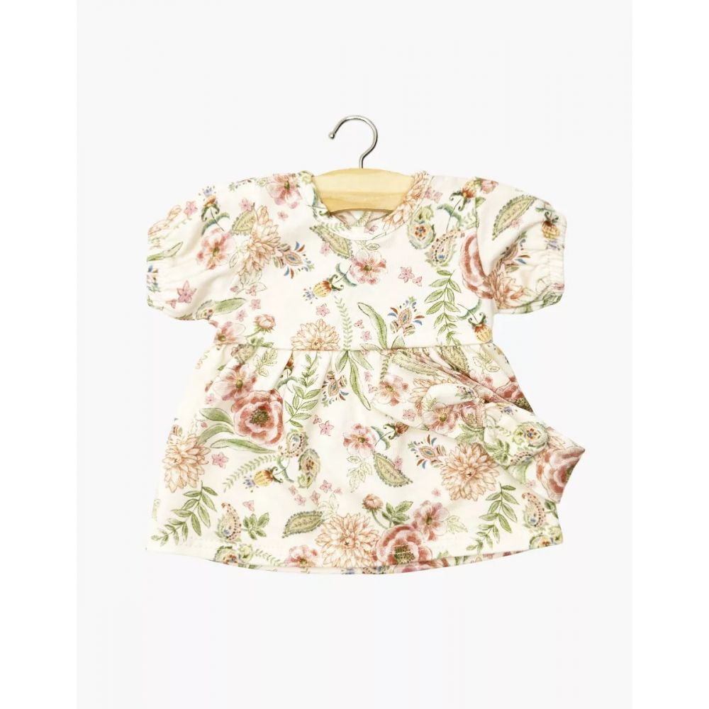 MINIKANE - CUTIES - ROBE FAUSTINE A MANCHES BALLONS ET SON HEADBAND EN JERSEY LILI-ROSE