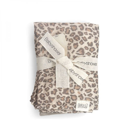 BABYSHOWER - SET 3 MINI-LANGES WILD PRINT
