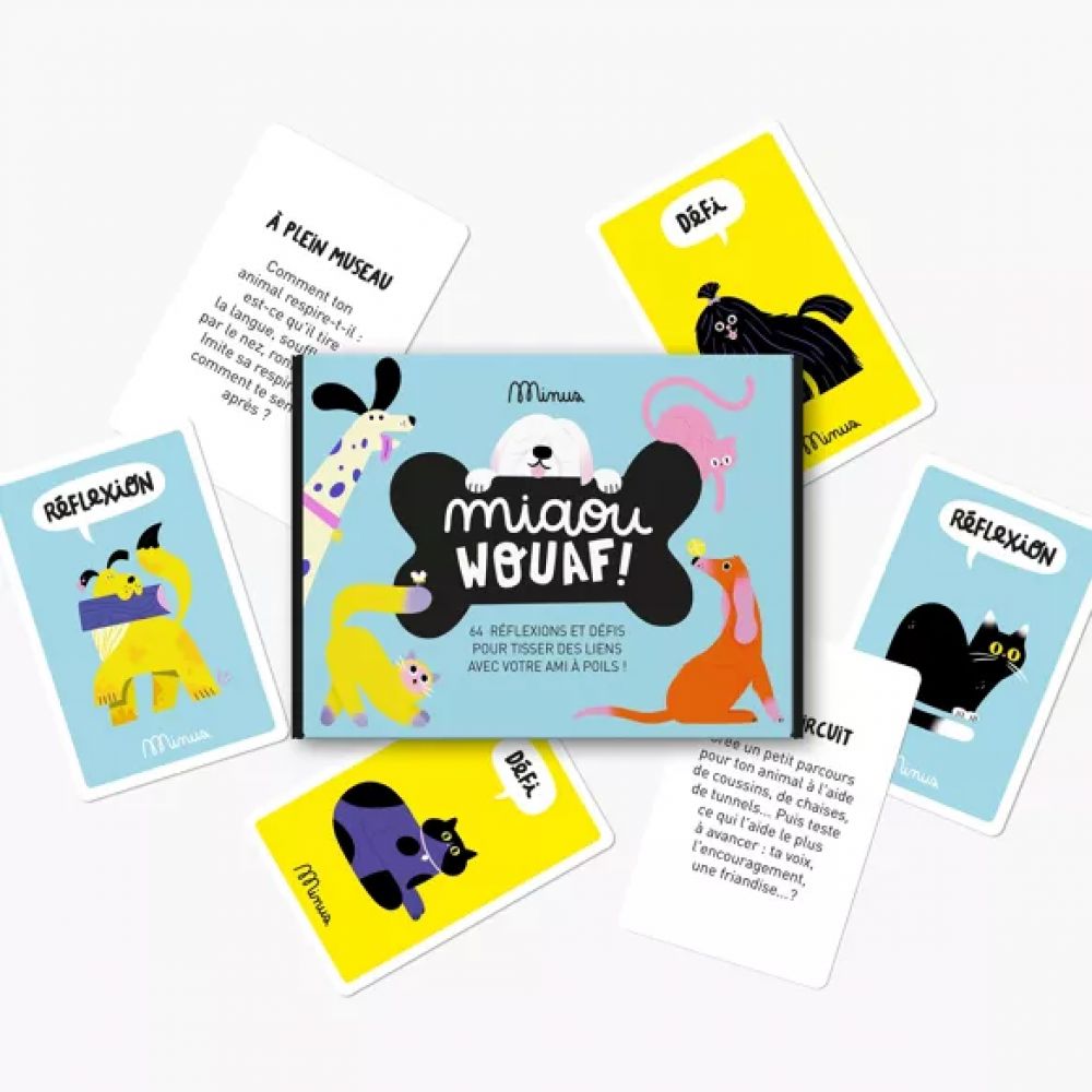 KIT DE DISCUSSION - MIAOU WOUAF! -Edition Minus