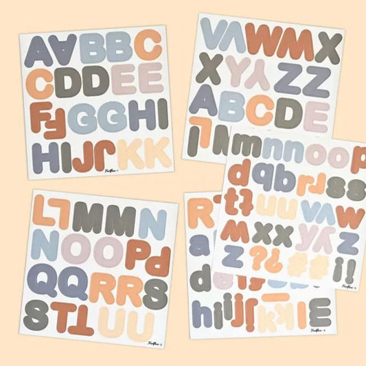 FERFLEX - JEU MAGNETIQUE - 125 LETTRES BLEU CARAMEL