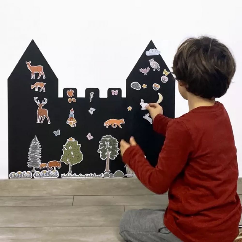 FERFLEX - JEU MAGNETIQUE - TABLEAU CHATEAU