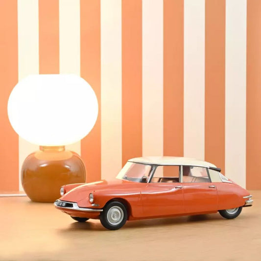 NOREV - CITROEN ID 19 1955 ORANGE CAPUCINE ET CREME 1/12