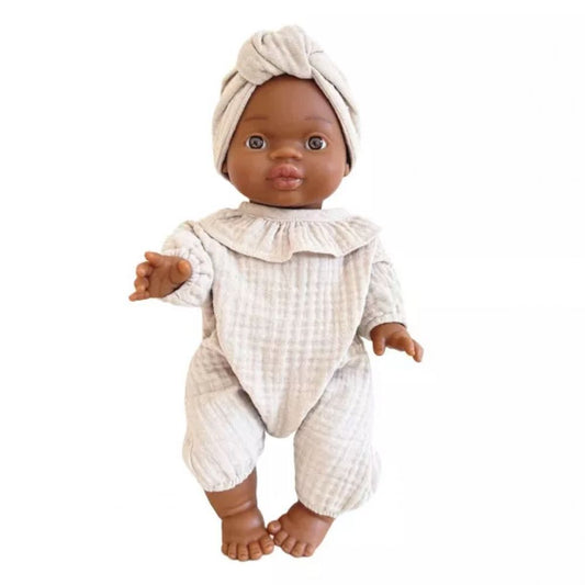 WOOKIDS TOYS - POUPEE 36CM - MAYA BOBBLE BEIGE