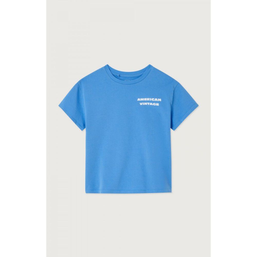 T-SHIRT MC CELESTE VINTAGE 7+ -American Vintage