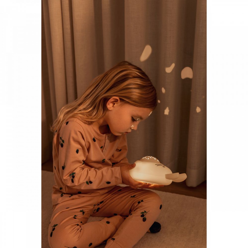 LIEWOOD - LAMPE SONORE ET PROJECTEUR MANUEL RABBIT / SANDY