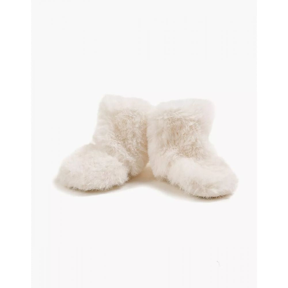 GORDIS - SNOW BOOTS EN FAUSSE FOURRURE ECRU -Minikane