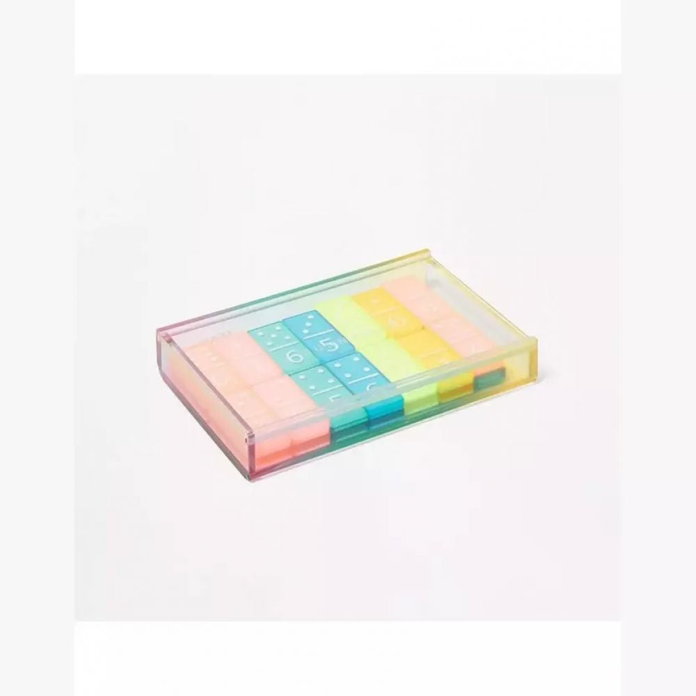DOMINOS EN LUCITE AURORA -Sunny Life