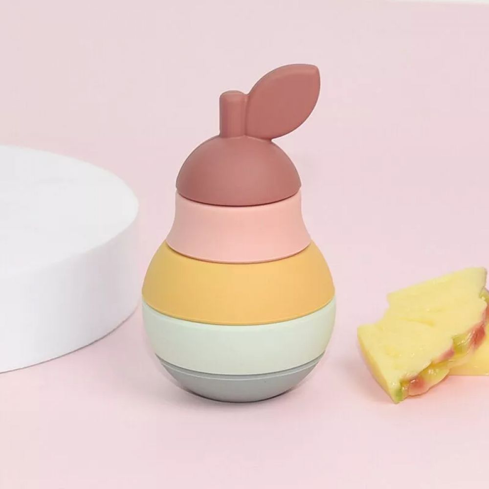 POIRE EMPILABLE EN SILICONE -Petikids