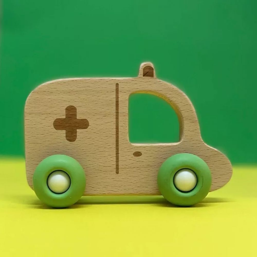PETITE AMBULANCE VERTE -Petikids