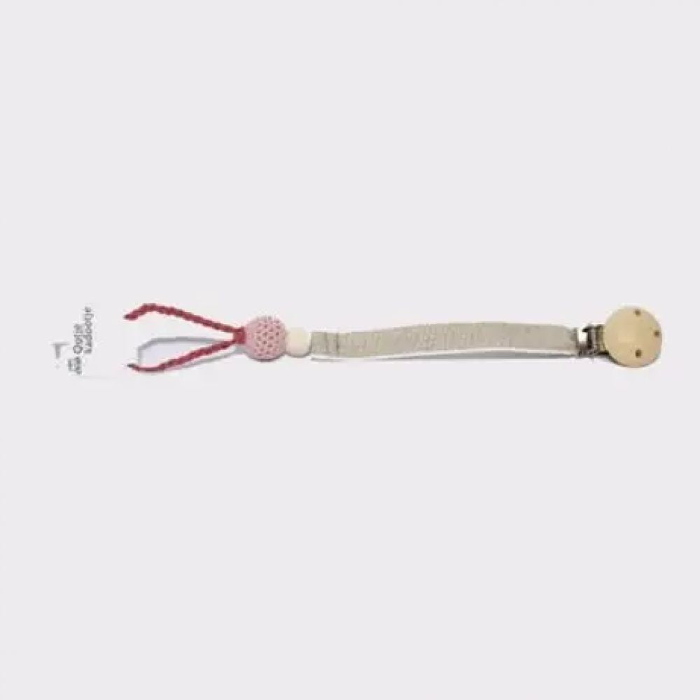 ATTACHE TETINE RUBAN LIN BLUSH -Othat