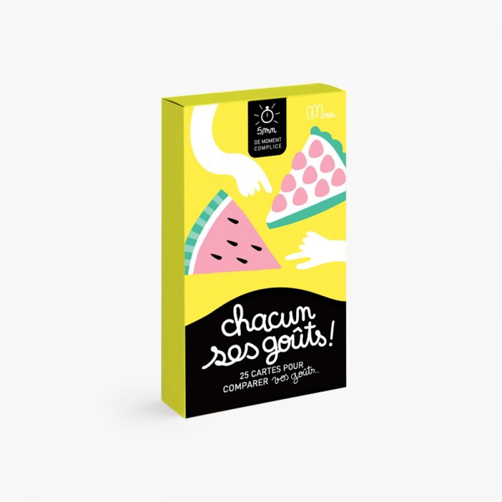 EDITION MINUS - 5 MIN DE MOMENTS COMPLICES - CHACUN SES GOUTS