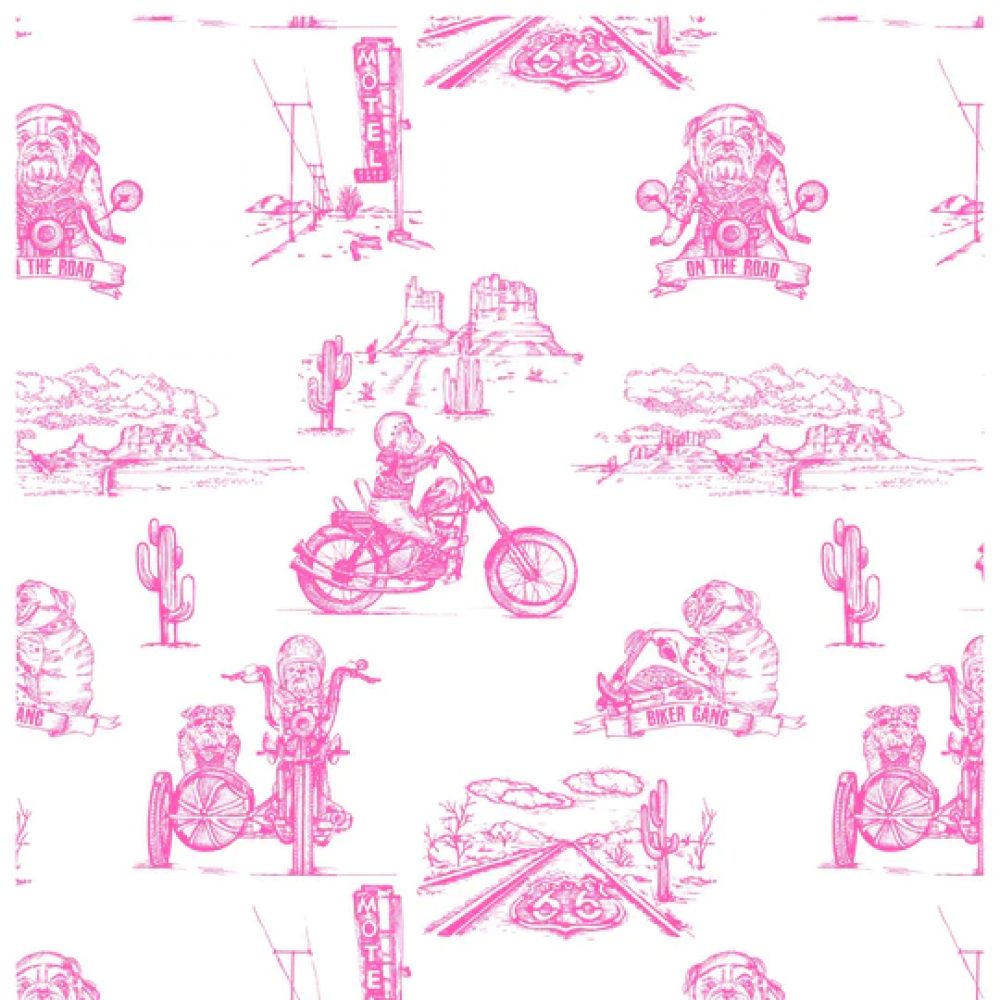 PYJAMA BB PINK BIKER