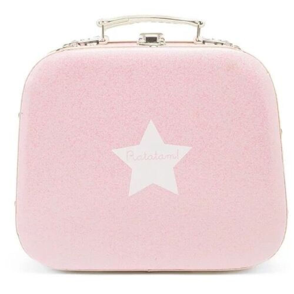 VALISE RONDE ROSE 25 CM -Ratatam