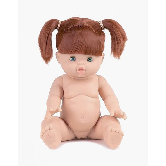 POUPEE 34CM - GORDIS - GABRIELLE PETITE D'EUROPE AUX CHEVEUX ROUX -Minikane