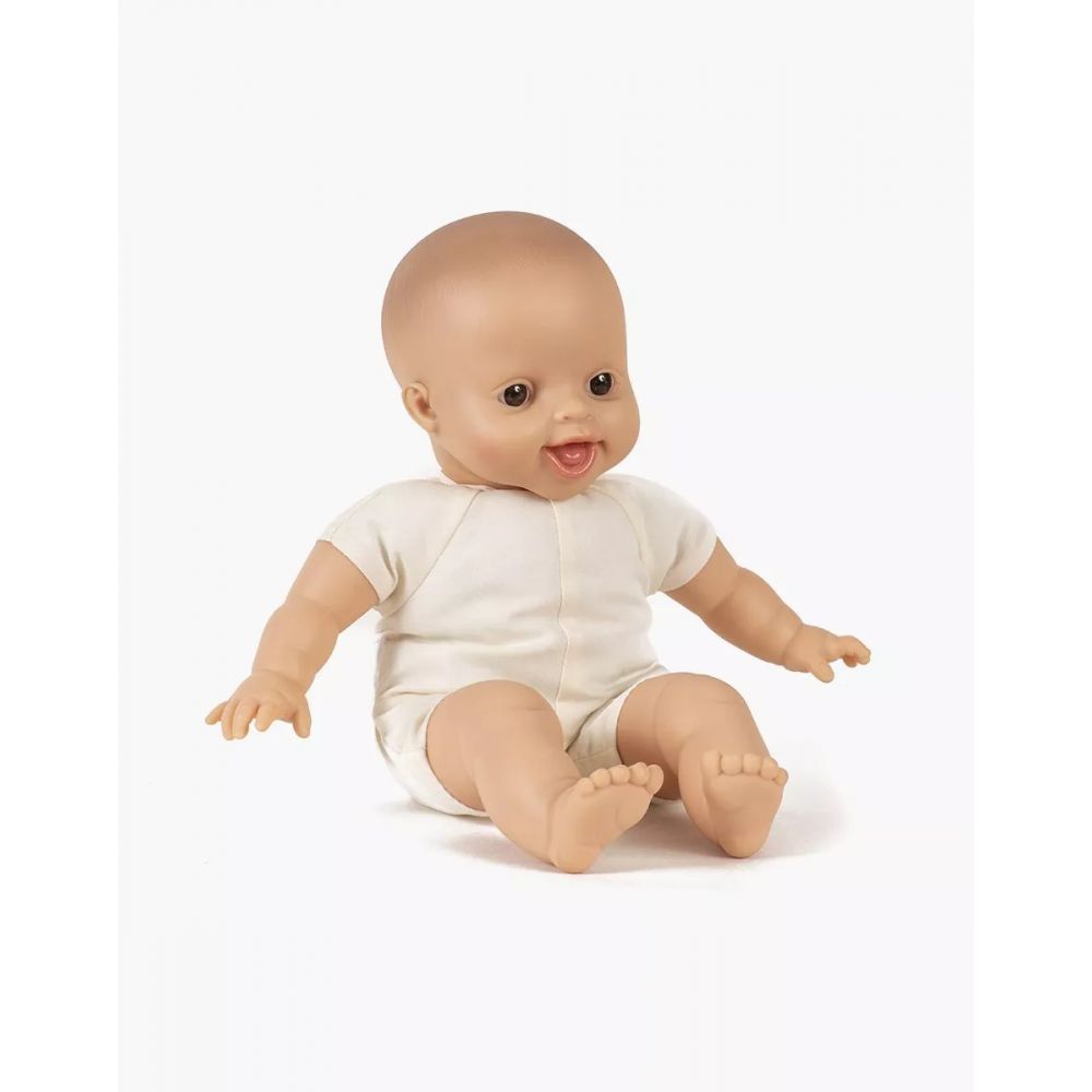 POUPEE 28CM - BABIES - LEO -Minikane