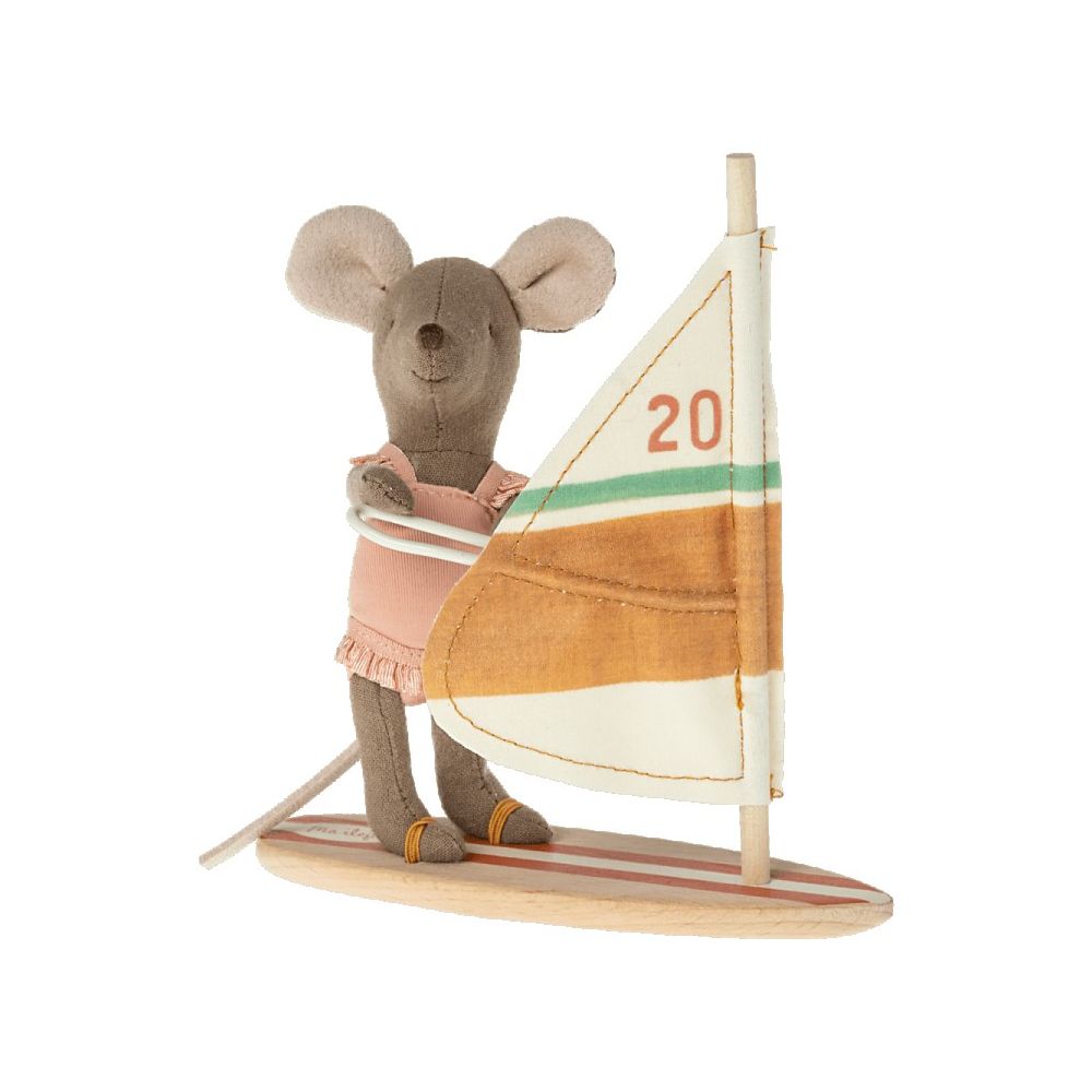 SOURIS SURFER PETITE SOEUR -Maileg
